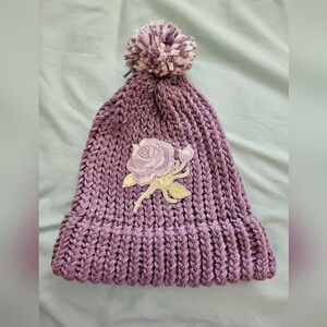 HAND Loom Knitted Beanie